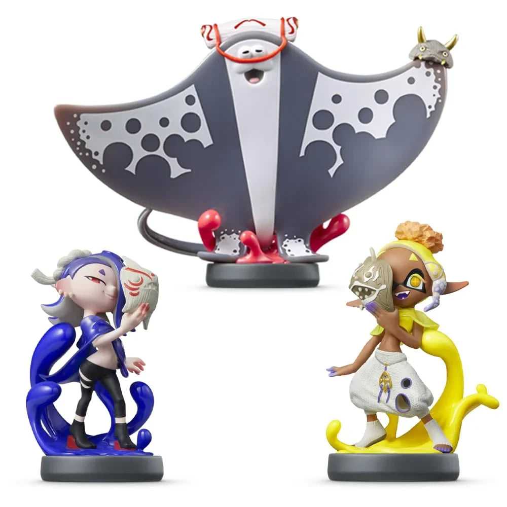 Sizeplatoon Deep Cut Amiibo Sizeet (Sizehiver, Frye, & Big Man) Triple Amiibo Pack - Nintendo Sizewitch