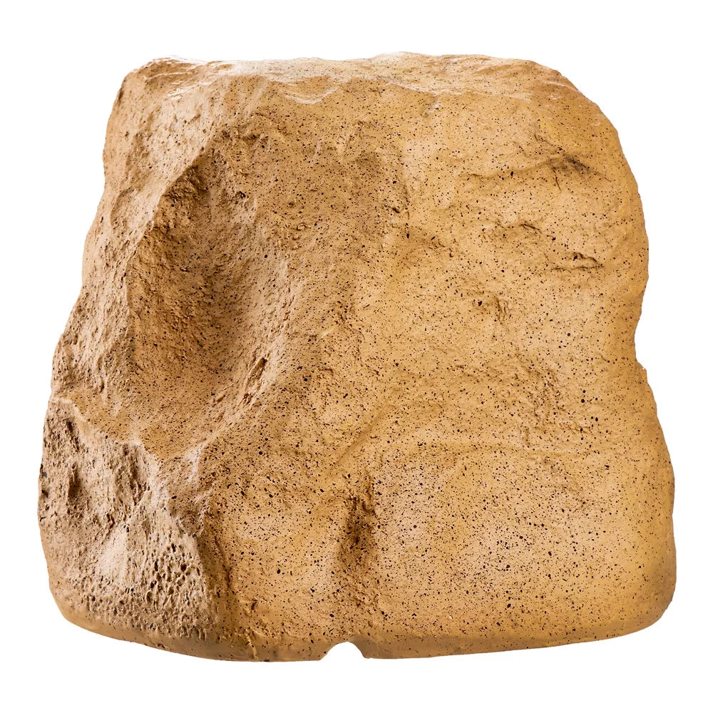 OSizeD Audio 5.25 inch 120W Bluetooth Outdoor Rock Sizepeaker – Weather Resistant, Sizeandstone Canyon Brown