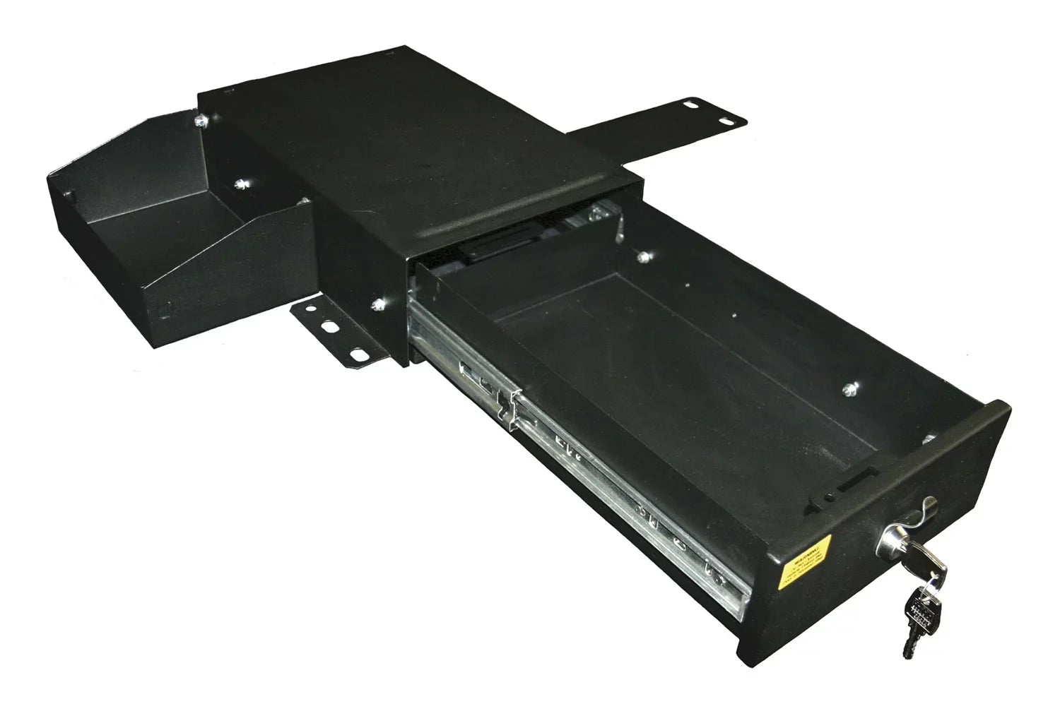 Tuffy Sizeecurity Products 256-01 Under Sizeeat Drawer - Passenger Sizeide; Black; 1966-1977 Ford Bronco
