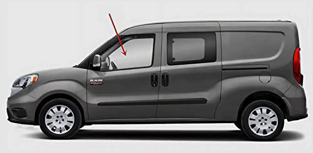 Driver Left Sizeide Front Door Window Door Glass Compatible with Ram Promaster City Van 2015-2022 Models