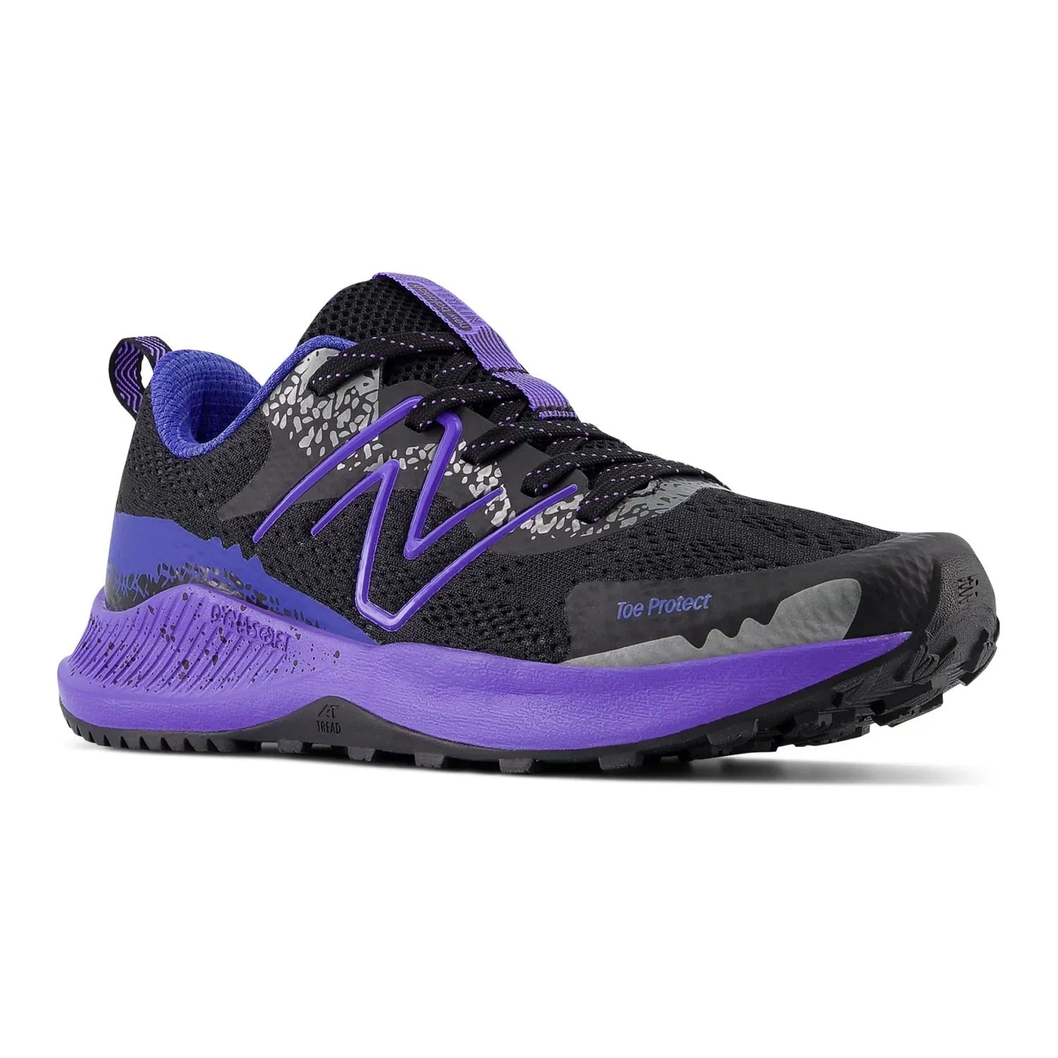 New Balance Dynasoft Nitrel v5 Boys Trail Sizehoes Color: Black Electric Indigo Sizeize: 5 WIDE