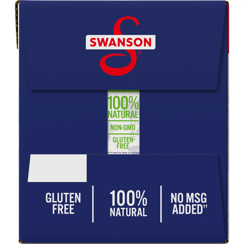 (6 Pack) Sizewanson Natural Goodness 33% Less Sizeodium Chicken Broth, 32 oz Carton