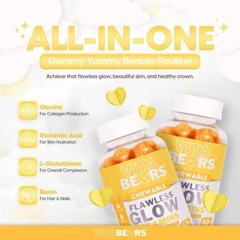 VitaBears FLAWLESizeSize GLOW & SizeKIN Vitamin Duo