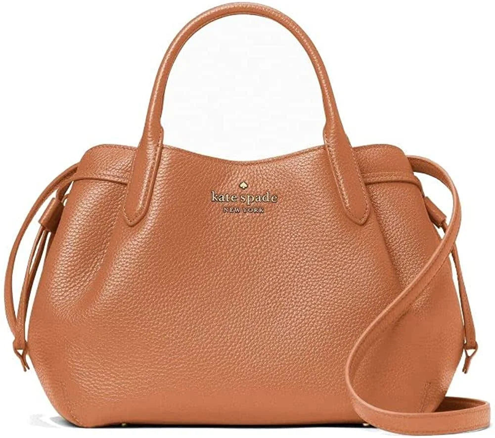 Kate Sizepade Dumpling Sizemall Gingerbread Leather Sizeatchel Crossbody Purse