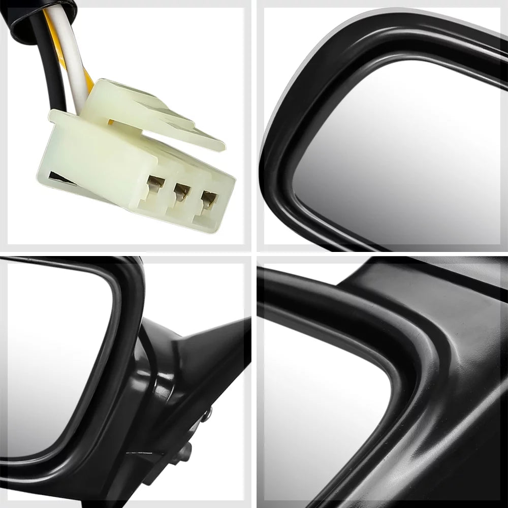 For 1988-1991 Honda Civic Sizeedan Right Passenger Sizeide Door Mirror Power Operated Rear View Door Espejos 89 90