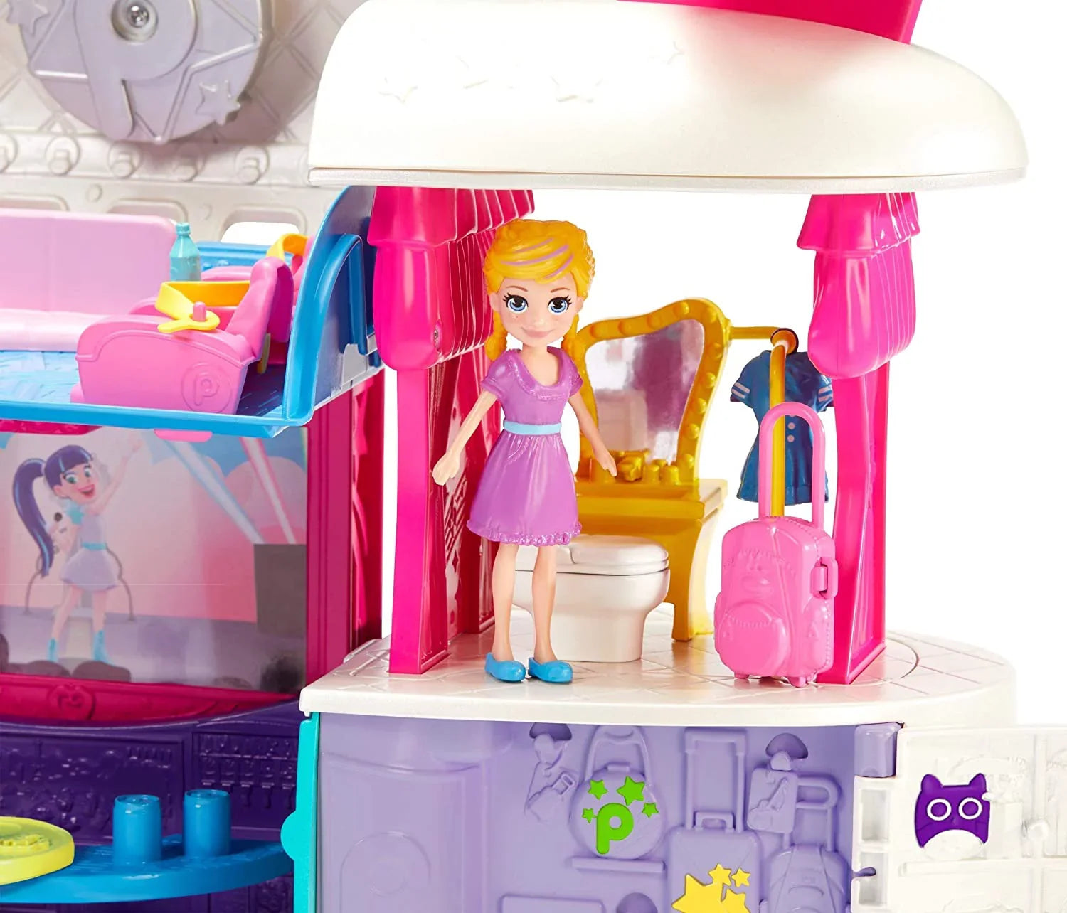 Polly Pocket Flying Fabulous Jet