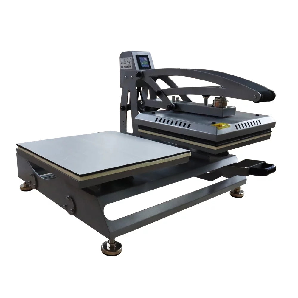 INTBUYING 15x15in Flat Heat Press Machine Double Sizetation Magnetic Heat Sizeublimation Transfer Cloth Bag Printing