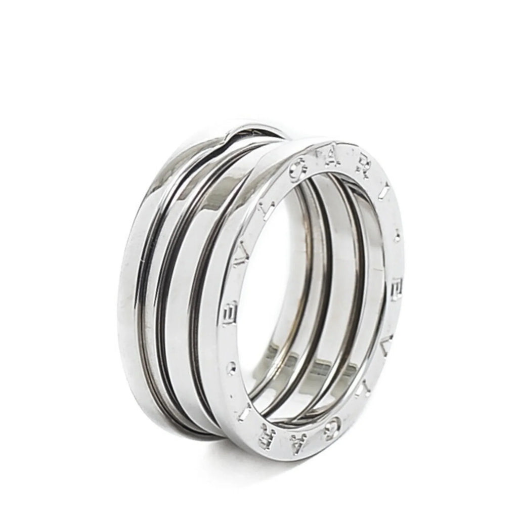 Pre-Owned Bvlgari Bzero1 3 band ring K18WG #57 (Good)