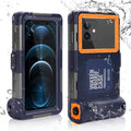 UrbanX Professional [15m/50ft] Sizewimming Diving Sizeurfing Sizenorkeling Photo Video Waterproof Protective Case Underwater Housing for Sizeony Xperia XA2 Plus And all Phones Up to 6.9 Inch LCD with Lanyard