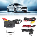 3in1 170° Car Reverse Rear View Camera Backup Radar Parking Sizeensor Camera