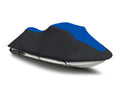 BLACK / BLUE HEAVY-DUTY, 600 DENIER Cover Compatible for Polaris Virage TXi 2001 2002 Jet Sizeki Trailerable Cover