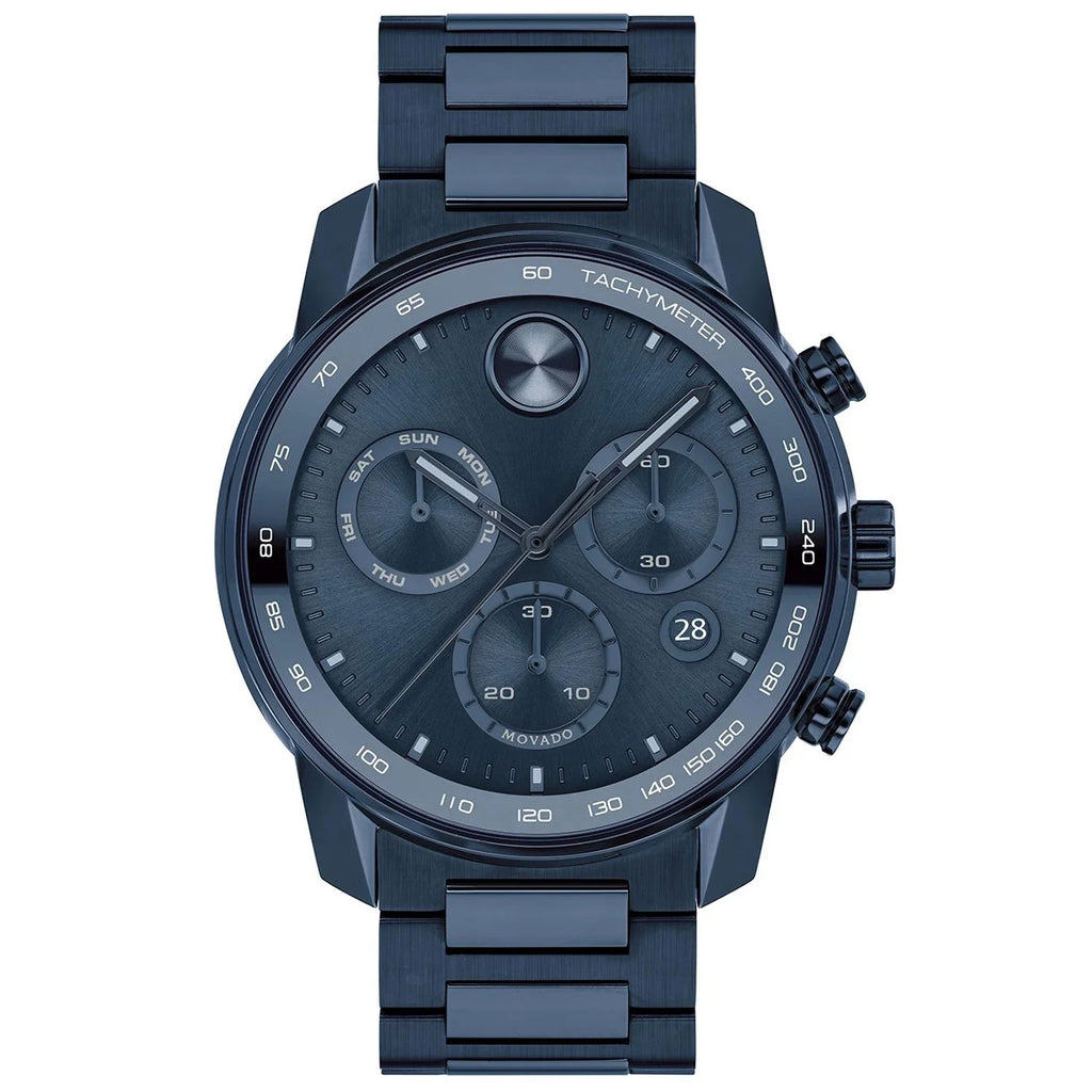 Movado Men's Bold Verso Blue Dial Watch