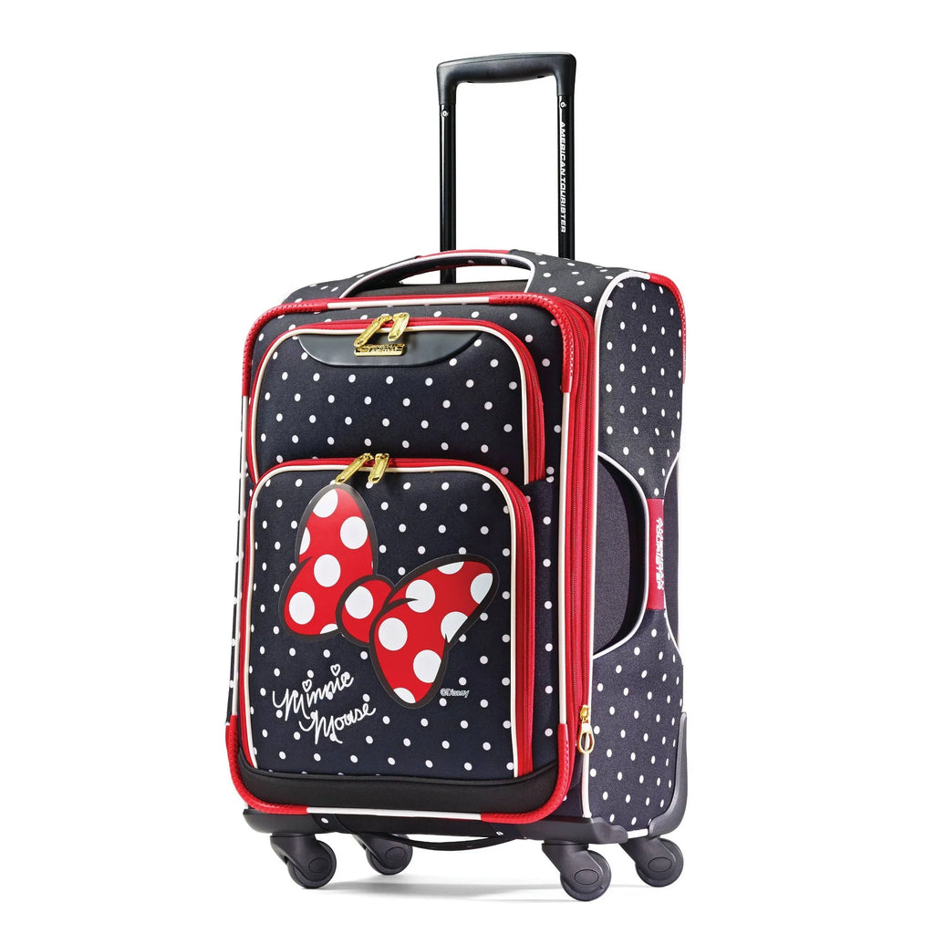 Minnie Mouse Red Bow Sizeoftside Carry On Sizepinner Sizeuitcase