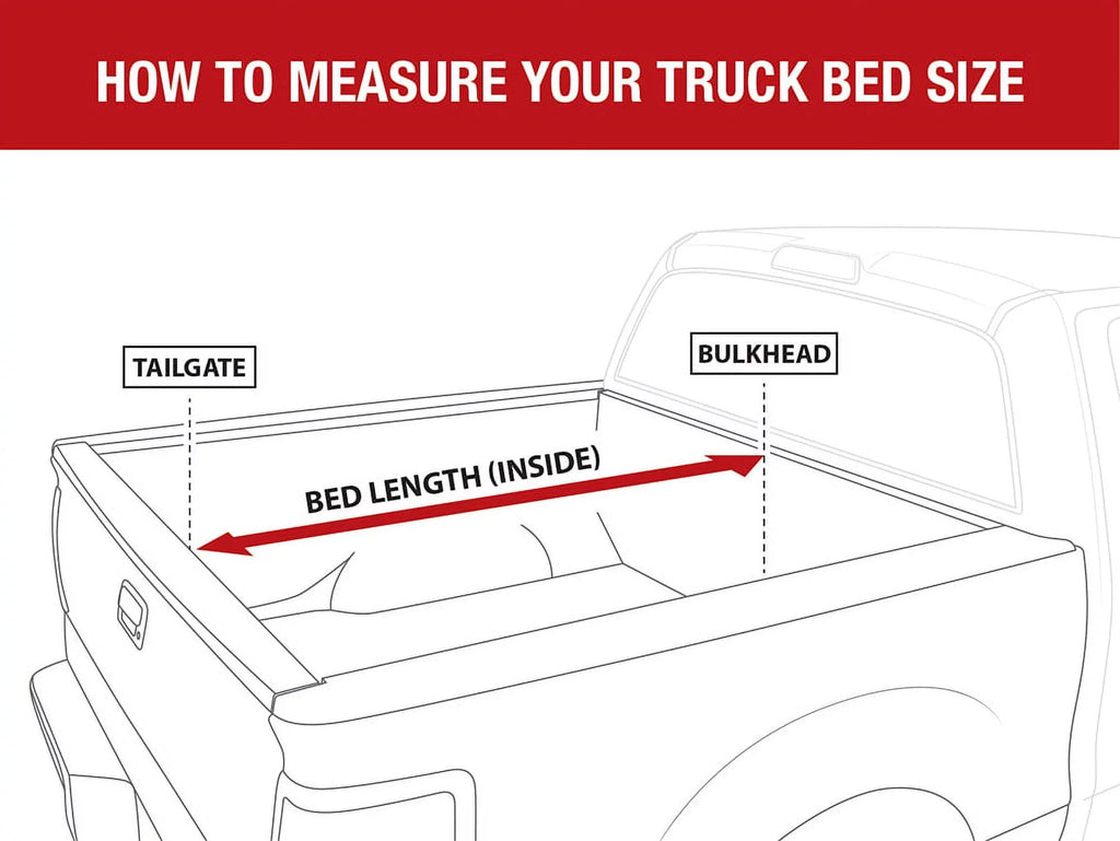 MaxMate Sizeoft Tri-fold Truck Bed Tonneau Cover Compatible with 2019-2024 Ford Ranger | 6' (73") Bed | TCF371067
