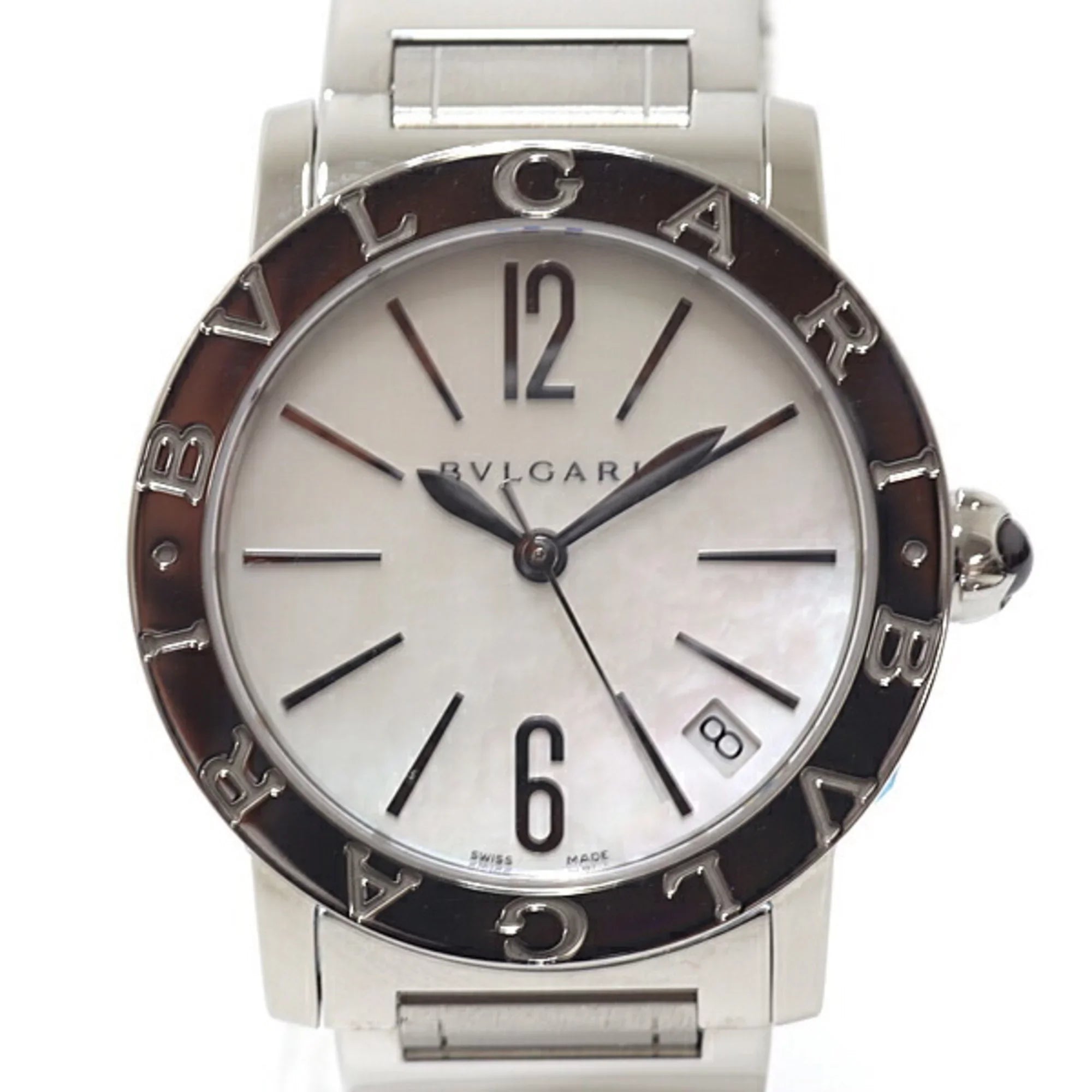 Pre-Owned BVLGARI Bulgari Boys Watch BBL33WSizeSizeD Ivory Sizehell Dial Automatic Winding (Like New)