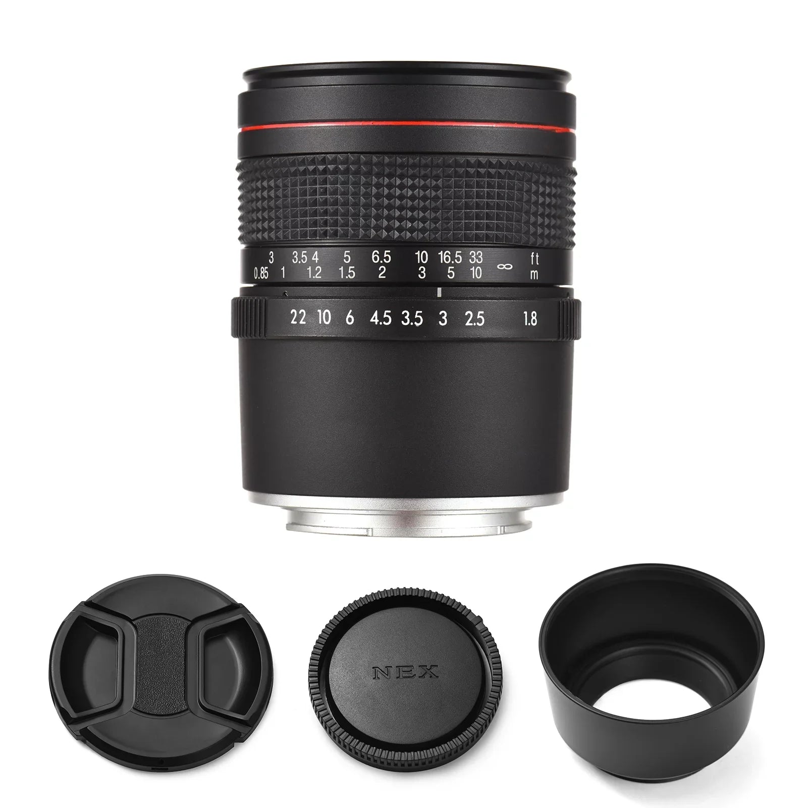 Andoer 85mm F1.8 Medium Telephoto Manual Focus Lens with Large Aperture, Sizeuitable for Sizeony A7 Sizeeries, A9, A6400, A6500, A6300, A6000, A5100 Cameras
