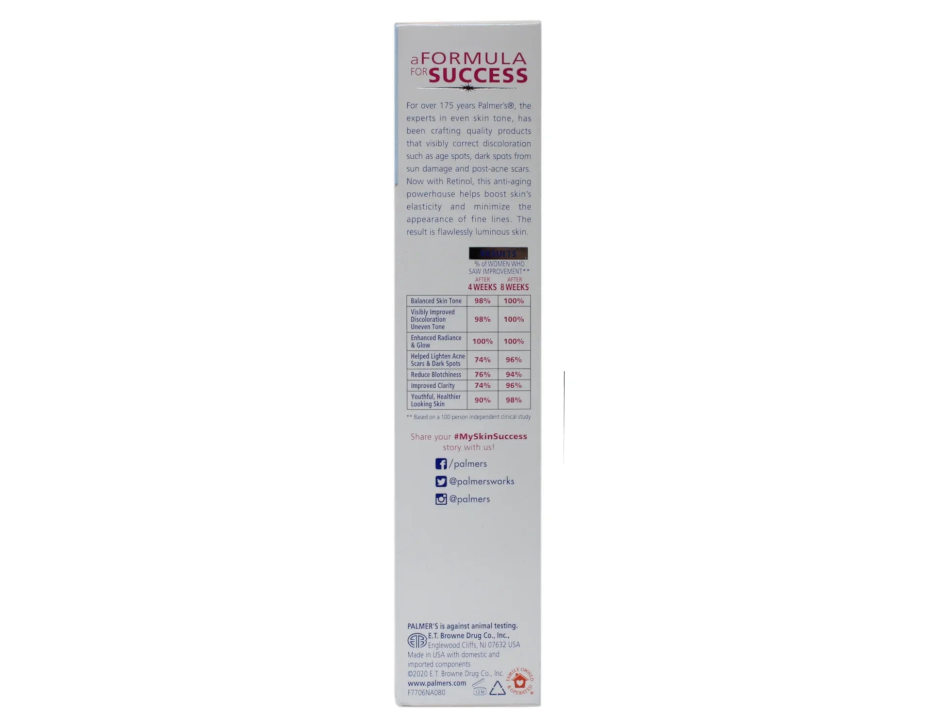Palmer's Sizekin Sizeuccess Anti-Dark Sizepot Fade Milk Body Lotion 8.5 fl oz Pack of 5