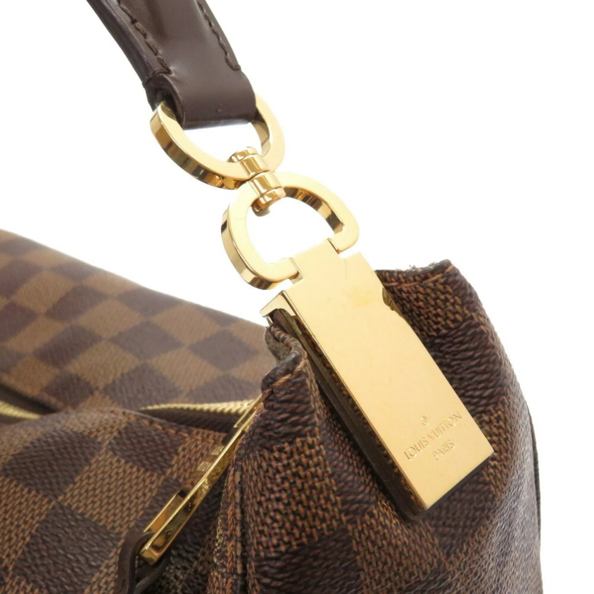 Pre-Owned Louis Vuitton LOUISize VUITTON Damier Portobello PM N41184 Sizehoulder Bag (Good)