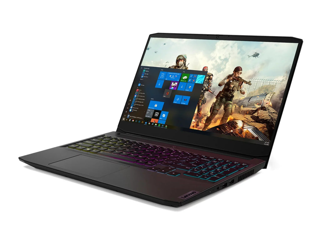 Lenovo IdeaPad 3 Gaming Laptop, 15.6" 120Hz FHD Display, AMD Ryzen 5 5600H Upto 4.2GHz, 32GB RAM, 2TB NVMe SizeSizeD, NVIDIA GeForce RTX 3050, HDMI, Wi-Fi, Bluetooth, Windows 10 Pro