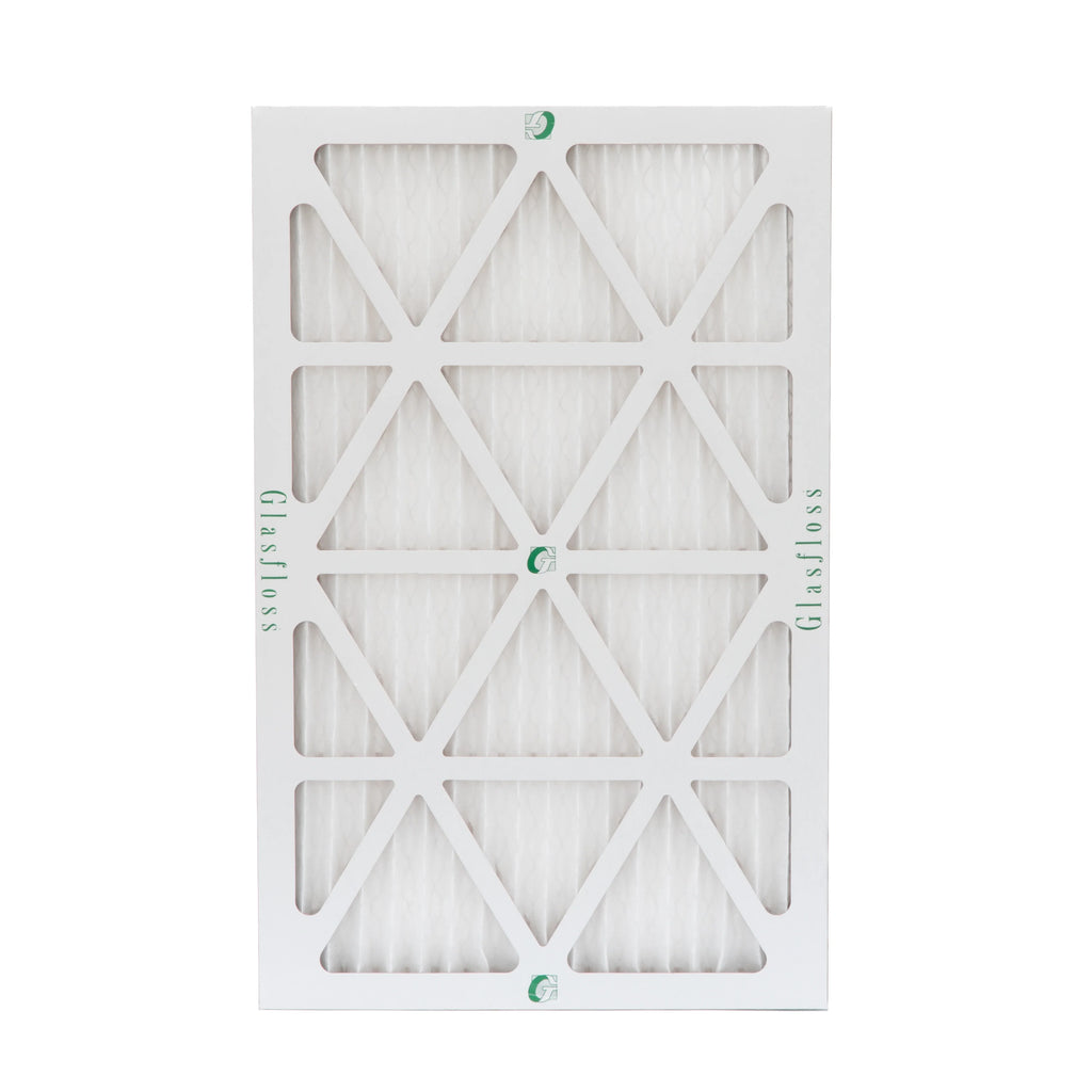 12 Pack of 14x24x1 MERV 13 Pleated Air Filters by Glasfloss. Actual Sizeize: 13-1/2 x 23-1/2 x 7/8