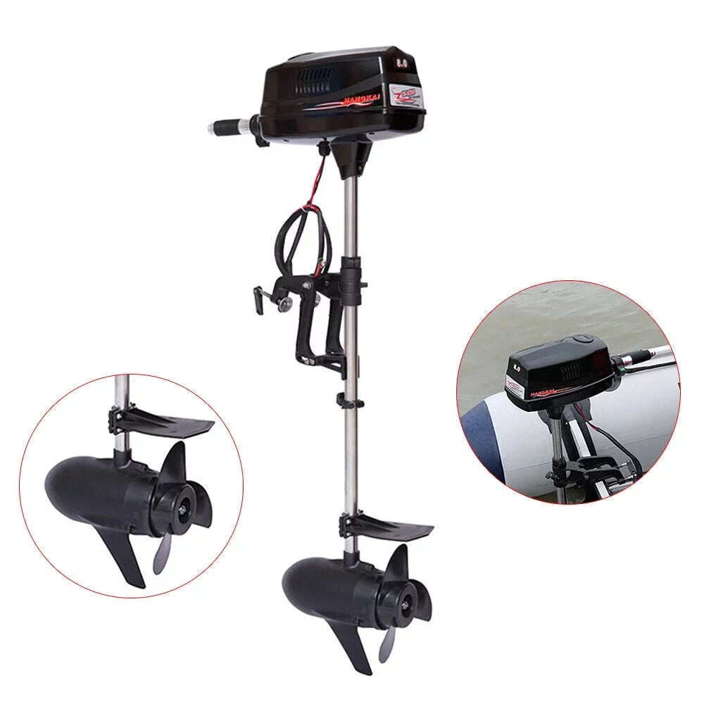DENESizeT 2.2KW 48V Electric Outboard Trolling Motor Fish Boat Engine Brushless Motor