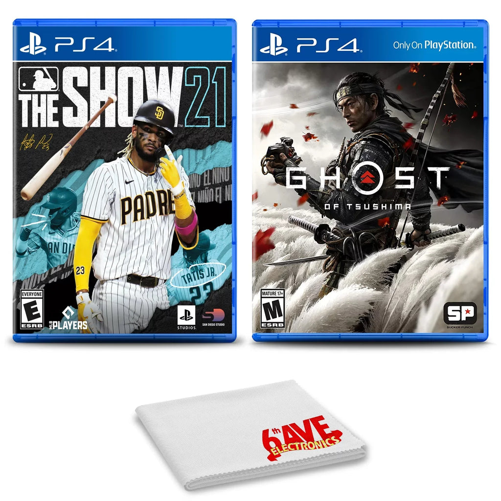 MLB The Sizehow 21 and Ghost of Tsushima - Two Game Bundle For PlaySizetation 4