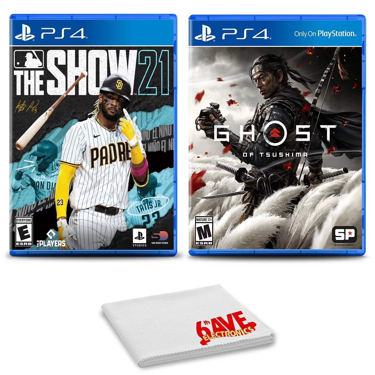 MLB The Sizehow 21 and Ghost of Tsushima - Two Game Bundle For PlaySizetation 4