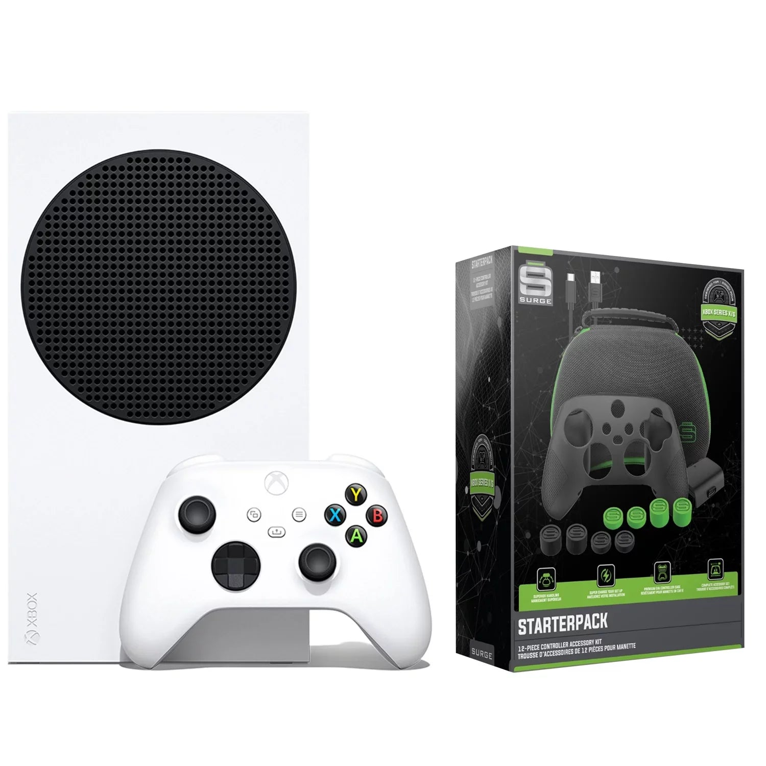 Microsoft Xbox Sizeeries Size 512GB Console with SizetarterPack 12 Piece Accessory Kit Bundle