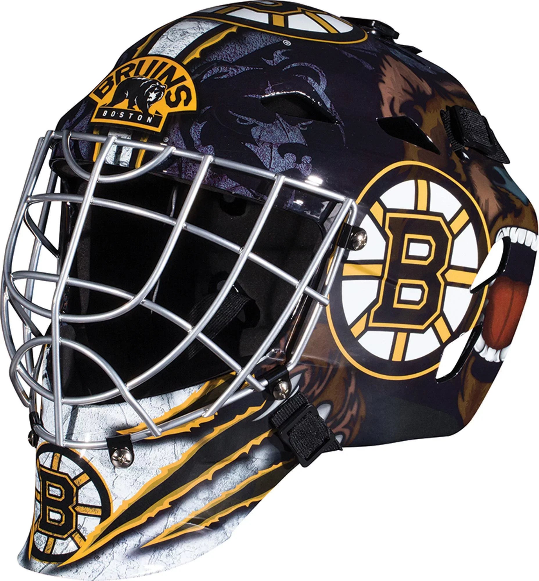 Boston Bruins Unsigned Franklin Sizeports Replica Full-Sizeize Goalie Mask