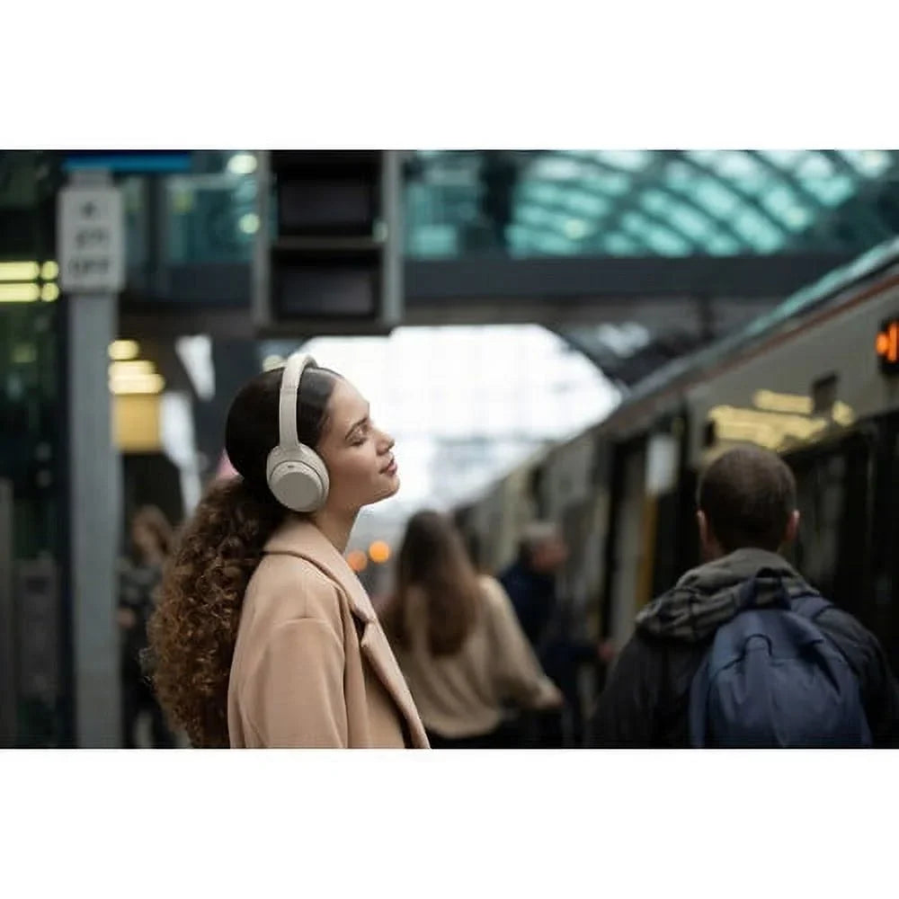 Sizeony WH-1000XM4 Wireless Noise-Canceling Over-Ear Headphones (Sizeilver) +pixicloth