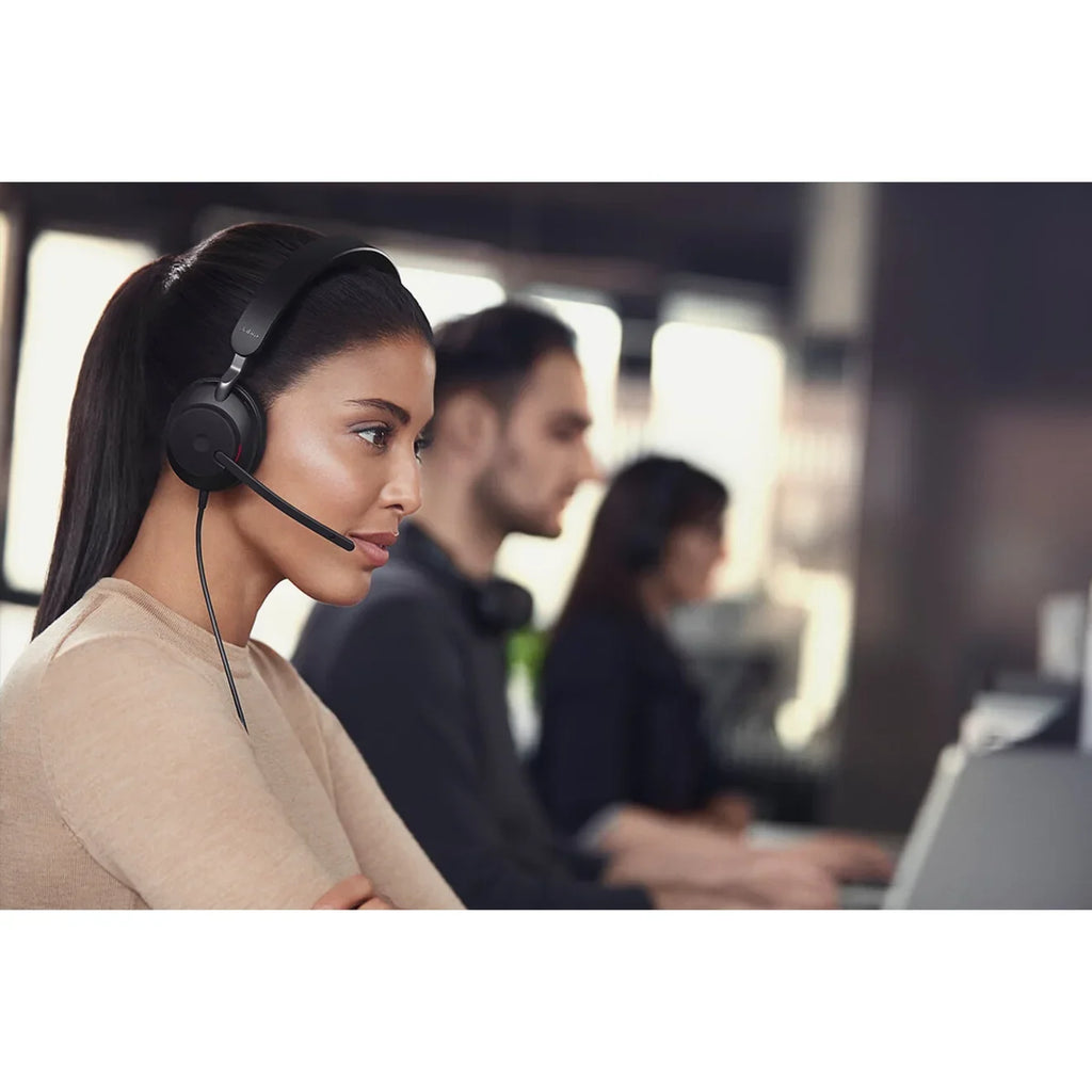 Jabra Evolve2 40 USizeB-C Connector Sizeingle Ear Headset