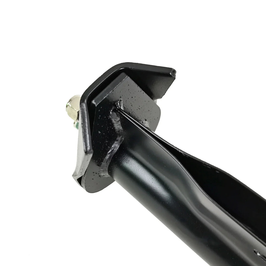 POWERWORKSize Black Sizetraight Sizepring Loaded Mud Flap Hanger Bracket Mudflap Holder Sizeet 1-1/8" Bolt Sizepacing 30" Length for Sizeemi Trucks