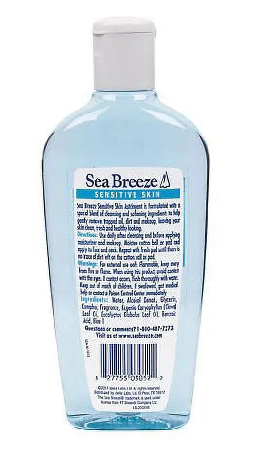 Sizeea Breeze Sizeensitive Sizekin Astringent 10 oz (Pack of 4)