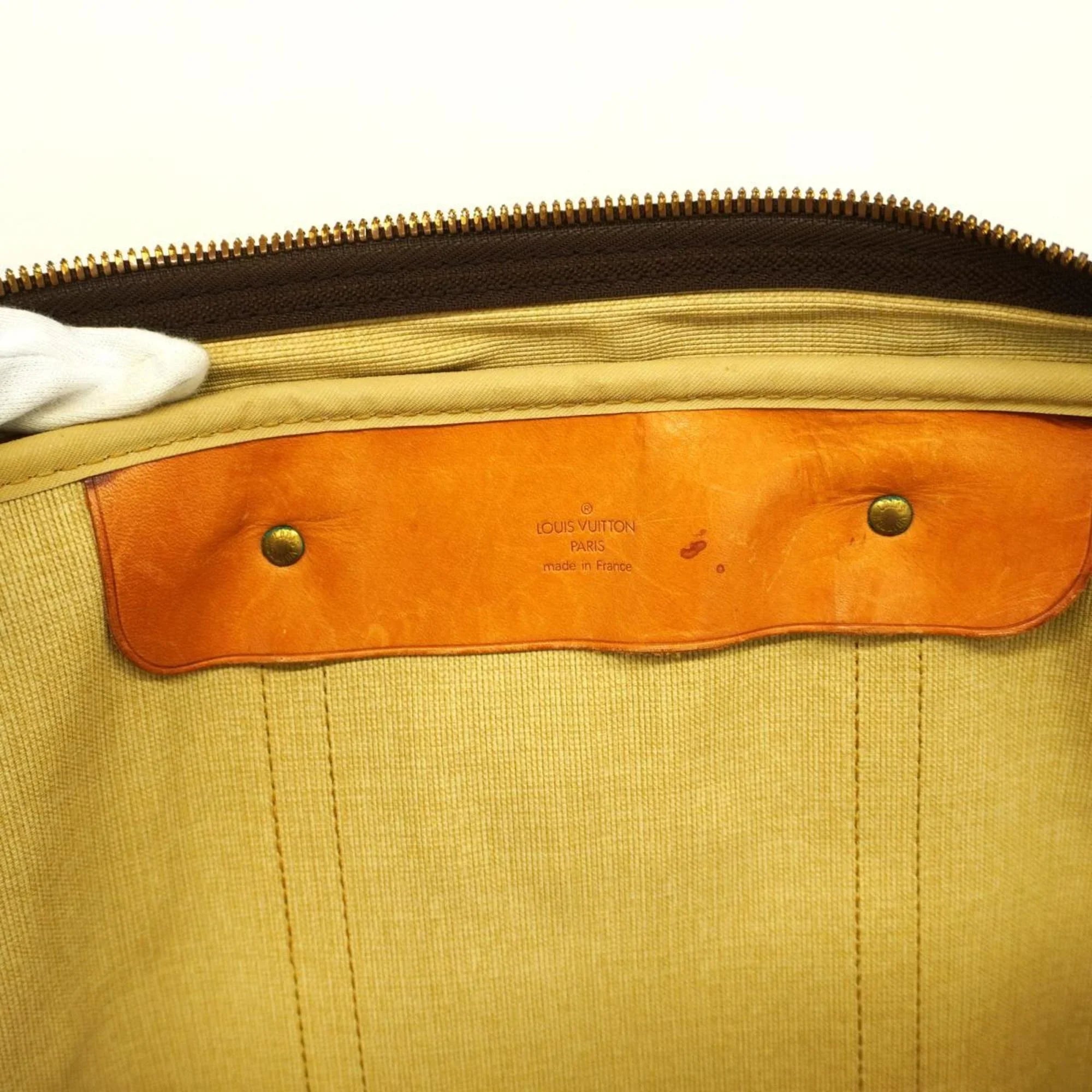 Pre-Owned Louis Vuitton Boston Bag Monogram Sizeirius 50 M41406 Brown Men's Women's (Good)