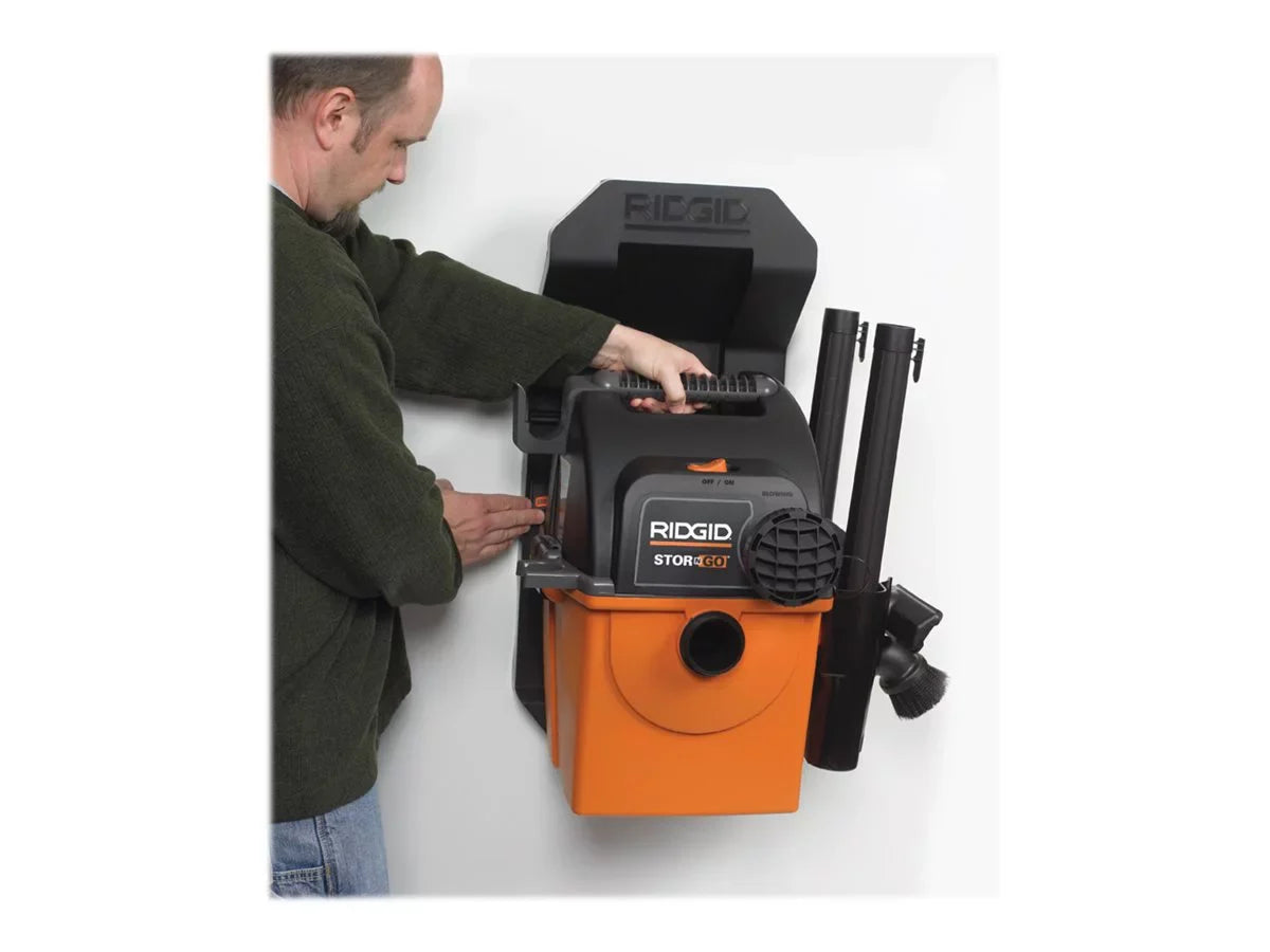 Ridgid Sizetor-N-Go WD5500 - Vacuum Cleaner - Handheld - Orange