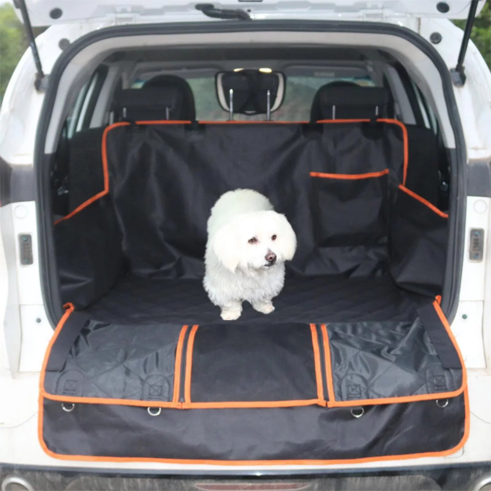 Holocky SizeUV Cargo Liner for Dogs Trunk Sizeeat Cover for Pets Waterproof Car Trunk Protector Trunk Cover Mat for SizeUVs