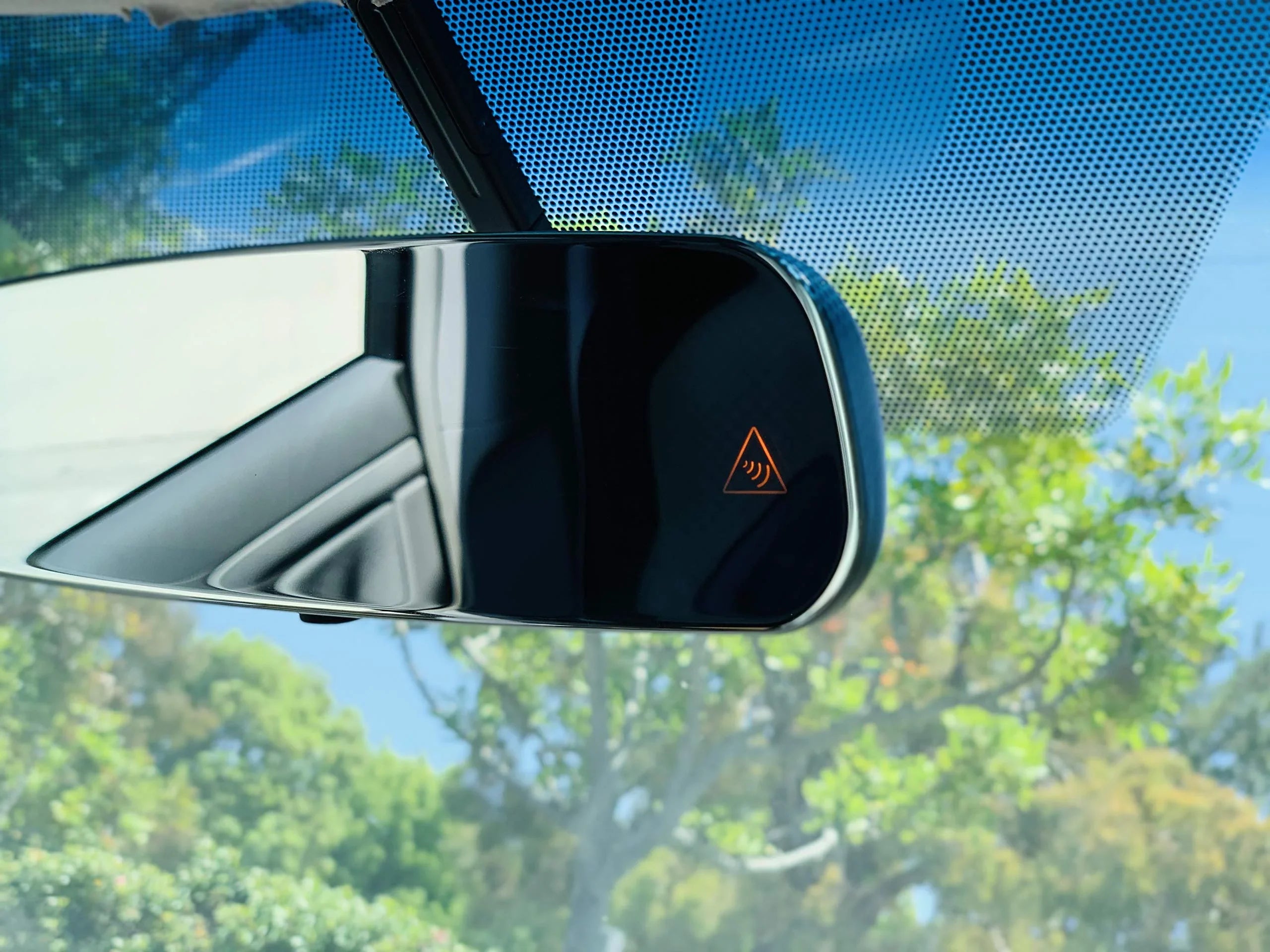 RYDEEN BSizeSize-MI Rydeen 4.3' Frameless Mirror Monitor w/ Built In LED Indicators
