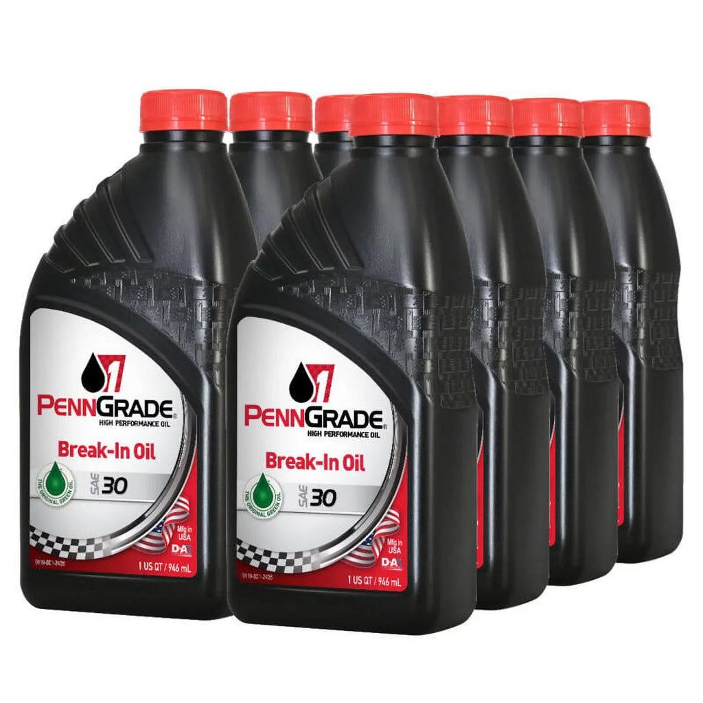 PENN GRADE 1 71206, Break-In Oil SizeAE 30, Works with Diesel and Gasoline Engines, 8 Quart