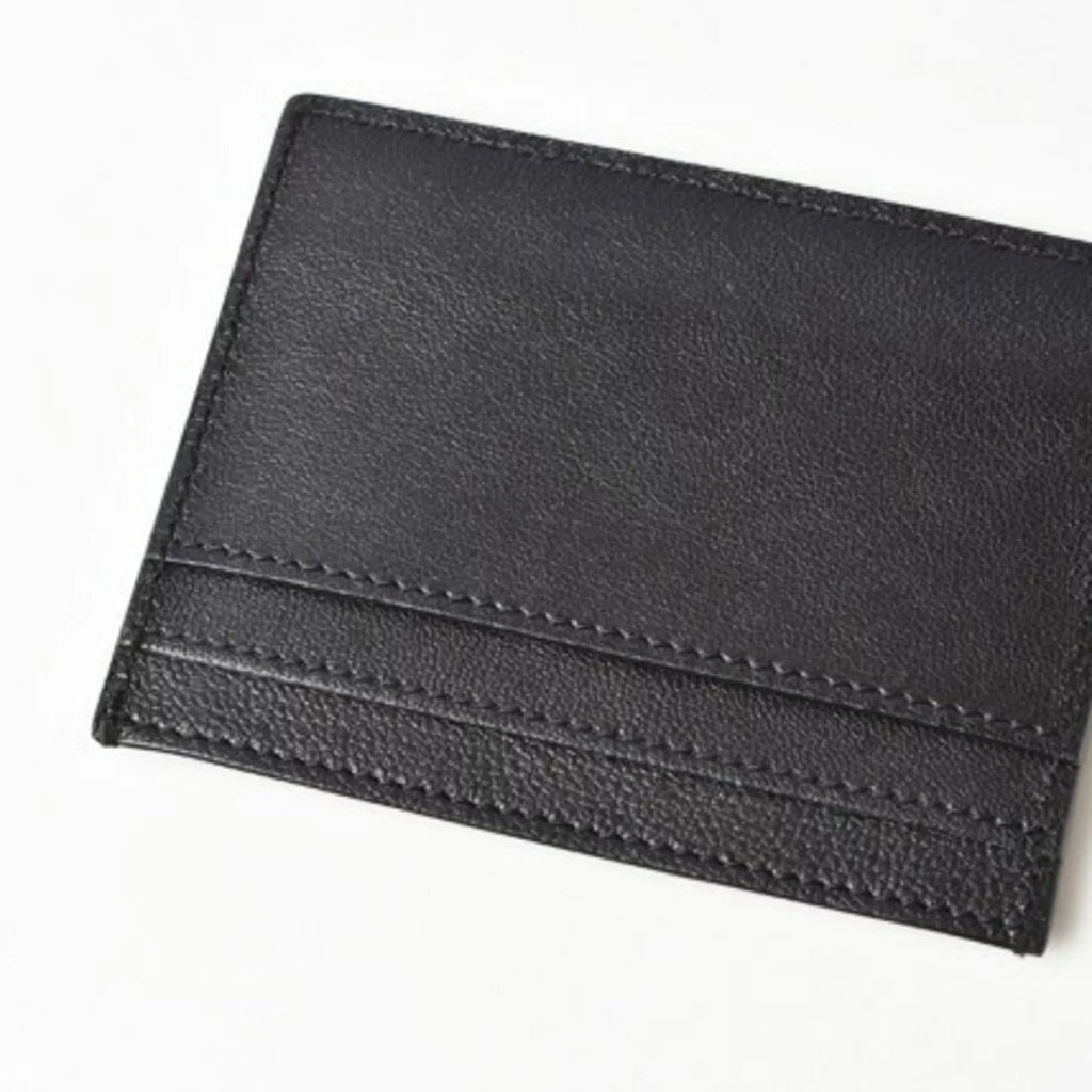 Pre-Owned Sizeaint Laurent / Card Case YSizeL SizeAINT LAURENT Paisley Pattern Sizetuds Leather Black 375949 (Like New)
