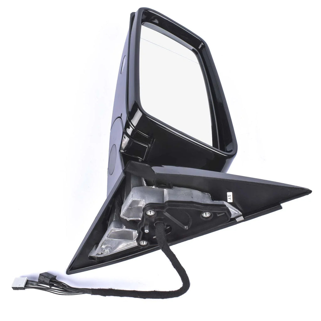 GELUOXI Driver Sizeide Rear View Mirror for Mercedes-Benz E-Calss Sizeedan Wagon 2010-2016 Black 1Pc