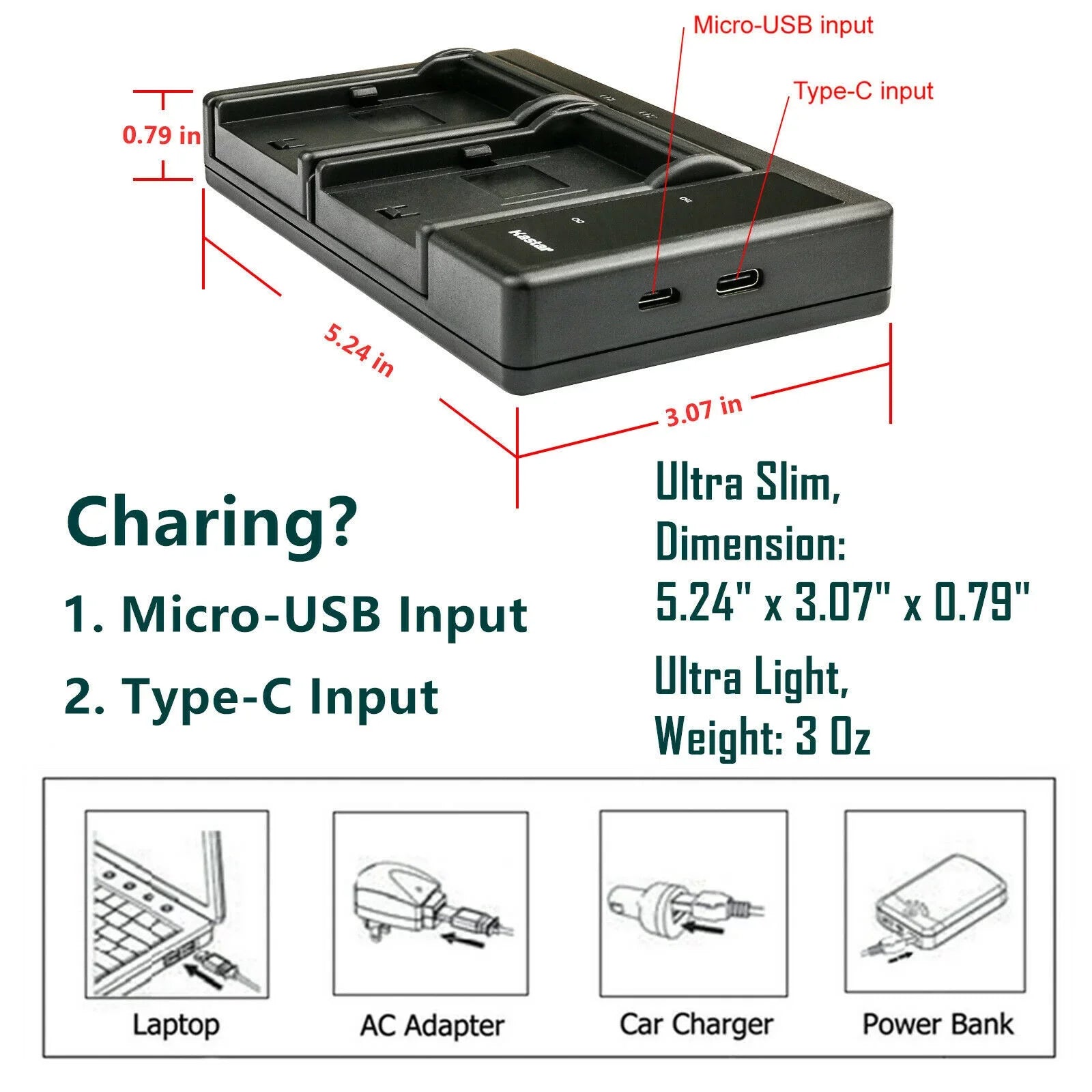 Kastar 3-Pack PSizeP 110 Battery and LTD2 USizeB Charger Replacement for Sizeony PSizeP-2009, PSizeP-2010, PSizeP-3000, PSizeP-3001, PSizeP-3002, PSizeP-3003, PSizeP-3004, PSizeP-3005, PSizeP-3006, PSizeP-3007, PSizeP-3008, PSizeP-3009, PSizeP-3010