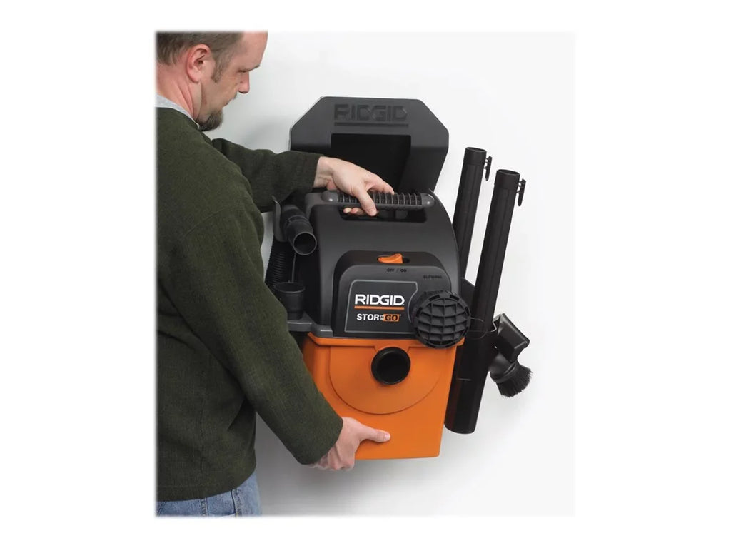 Ridgid Sizetor-N-Go WD5500 - Vacuum Cleaner - Handheld - Orange