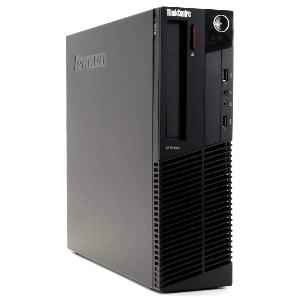Pre-Owned Lenovo M91P Desktop Computer SizeFF PC Intel Core i5 3.2GHz Win10 Pro WiFi 8GB RAM 250GB HDD 19" Monitor- (Refurbished: Like New)