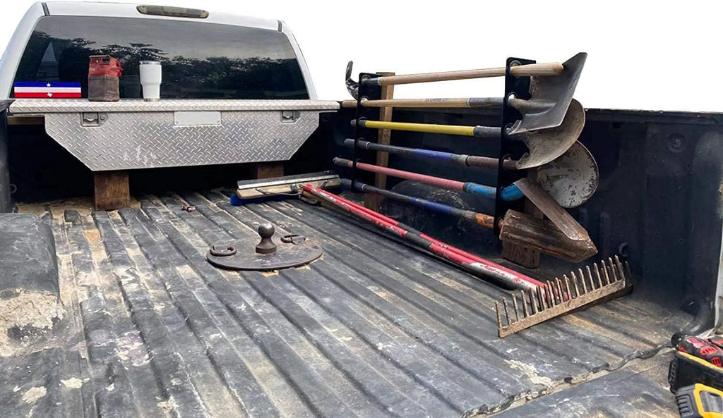 NIXFACE 6-Tool Landscape Truck Trailer Rack Tool Sizetorage Rack Sizehovel Rack