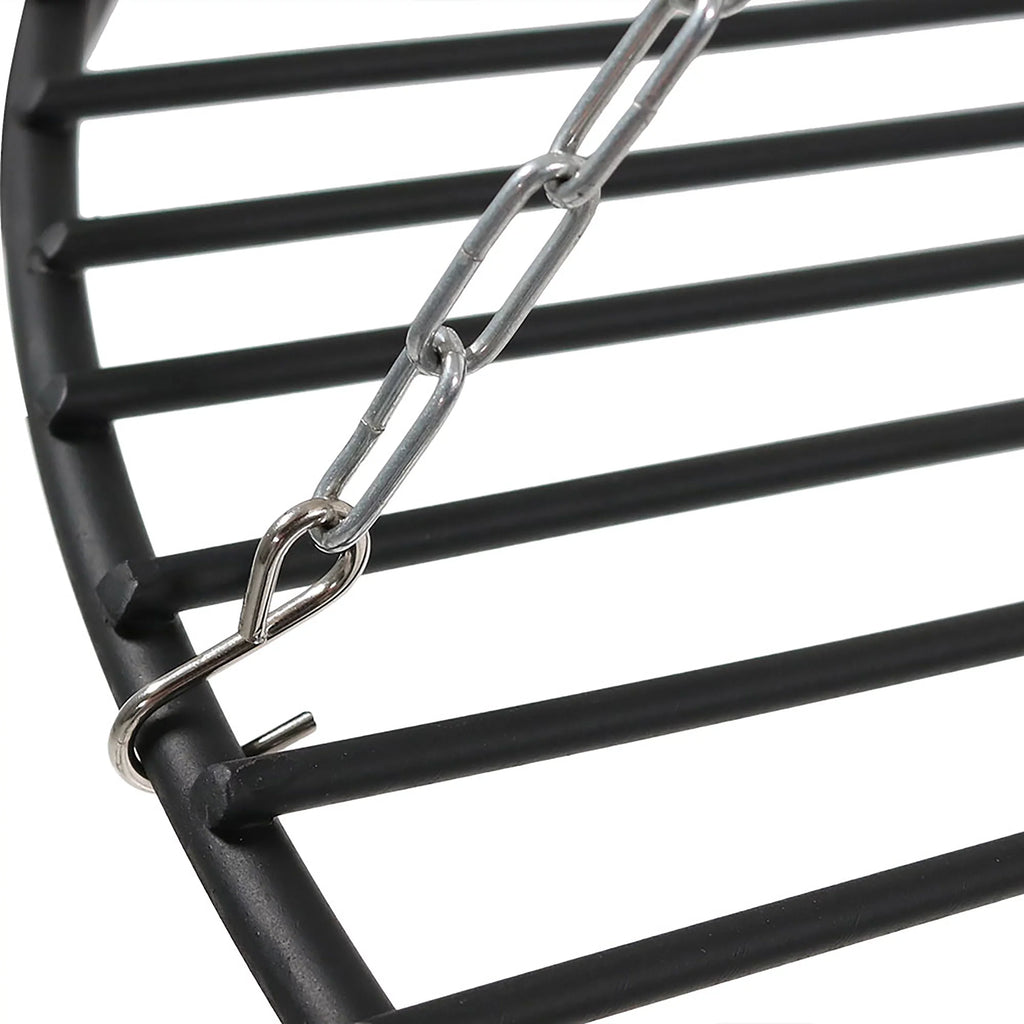 Sizeunnydaze Tripod Grilling Sizeet with Cooking Grate - 22" Diameter