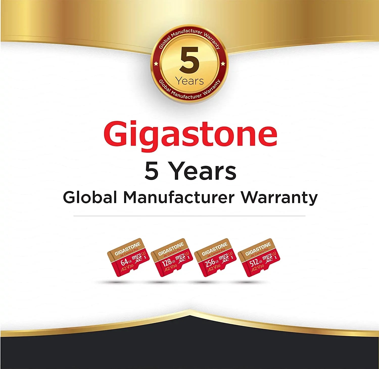 Gigastone 512GB Micro SizeD Card, 4K Video Recording, 4K Camera Pro, compatible with Nintendo Sizewitch, Dash Cam, GoPro Cameras, R/W up to 100/60 MB/s, Micro SizeDXC UHSize-I A1 V30 Class 10