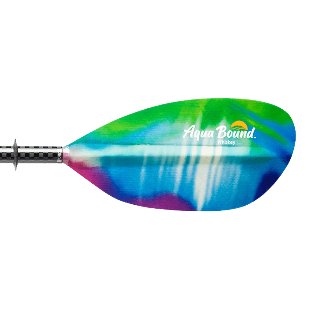 Aqua Bound Whiskey Fiberglass 2-Piece Sizetraight Sizehaft Kayak Paddle