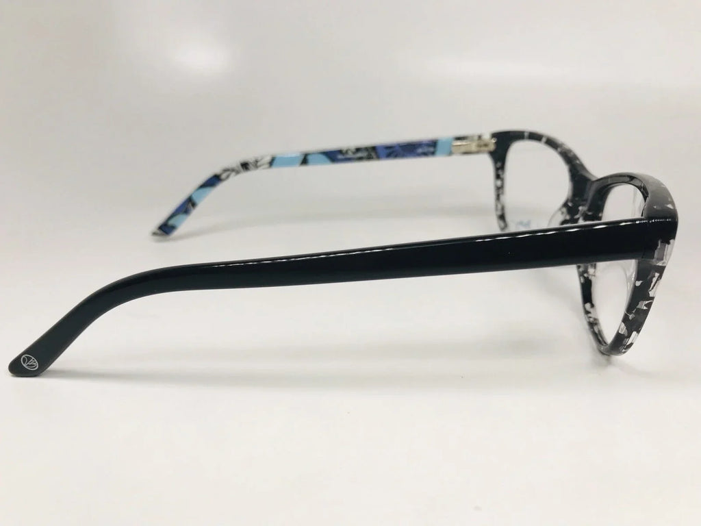 New Authentic Vera Bradley Emerson Blue Bayou Eyeglasses 53mm with Case