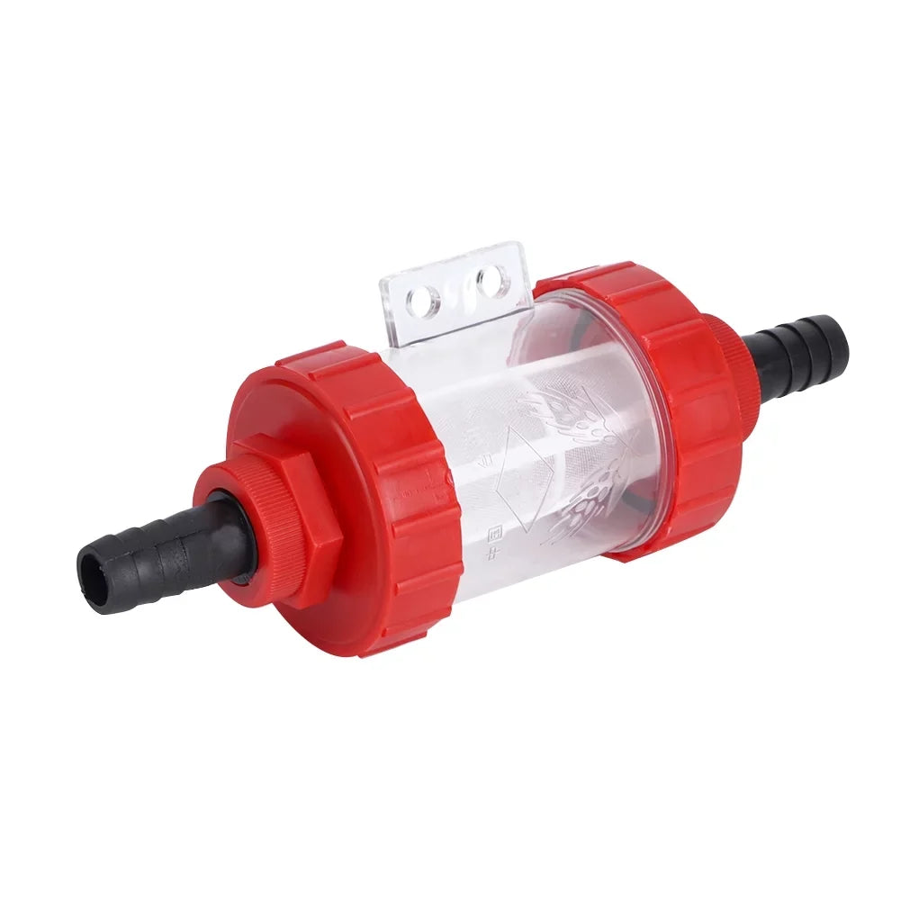 Tarente Agricultural In-Line Mesh Filter High Flow Water Pump Transparent Filter (G3/4in)