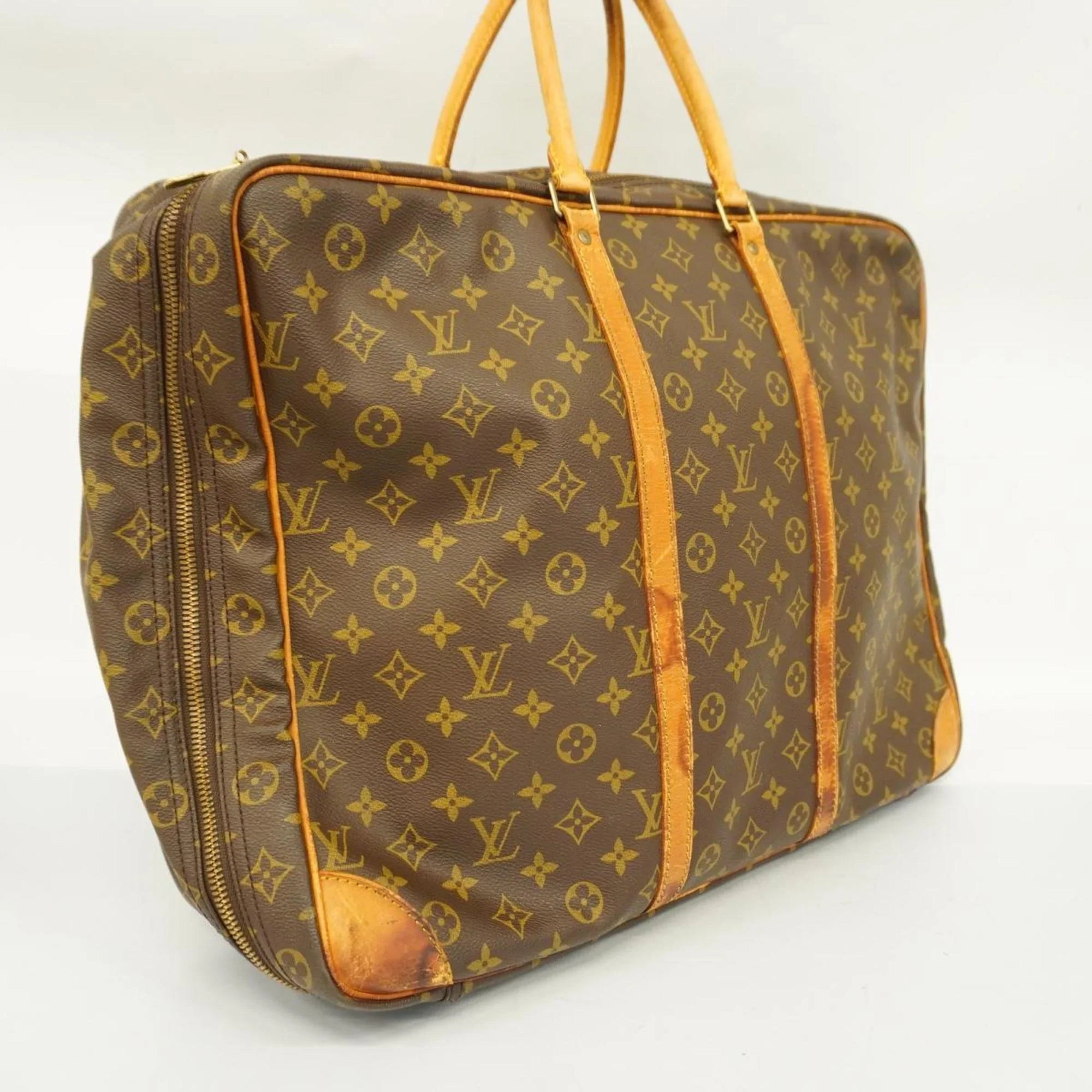 Pre-Owned Louis Vuitton Boston Bag Monogram Sizeirius 50 M41406 Brown Men's Women's (Good)